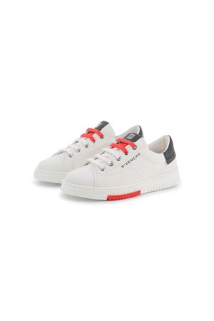 Sneakers in pelle bianco GIVENCHY KIDS | H3067510P